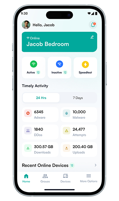 Audra app dashboard